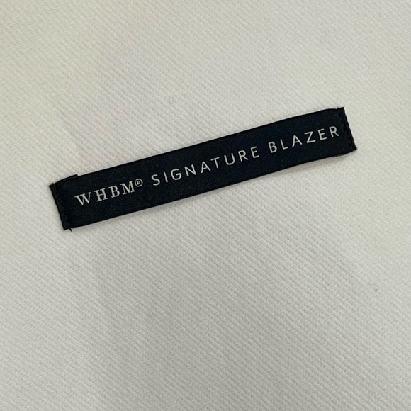 WHBM Signature Blazer in Ecru - Picture 10 of 13